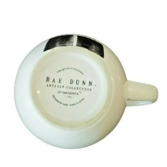 Rae Dunn Artisian Collection Magenta Howdy Pilgrim Mug Coffee Tea Thanksgiving - Picture 5 of 6